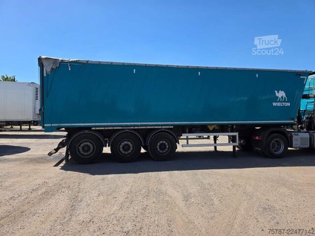Полуприцеп-самосвал WIELTON 50 cbm Getreidemulde, Pendelklappe,Kornschieber