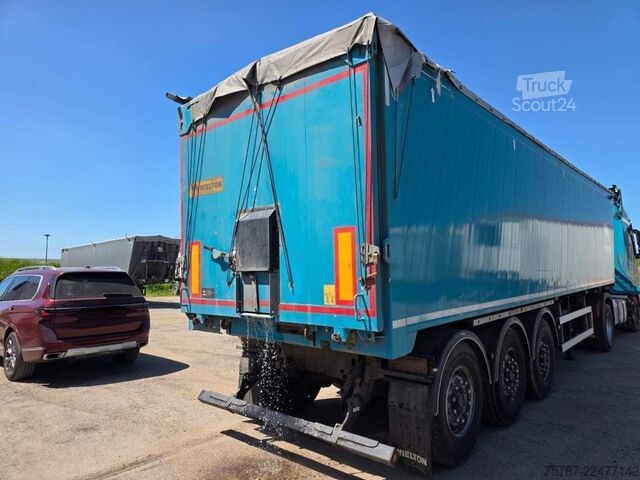 Полуприцеп-самосвал WIELTON 50 cbm Getreidemulde, Pendelklappe,Kornschieber