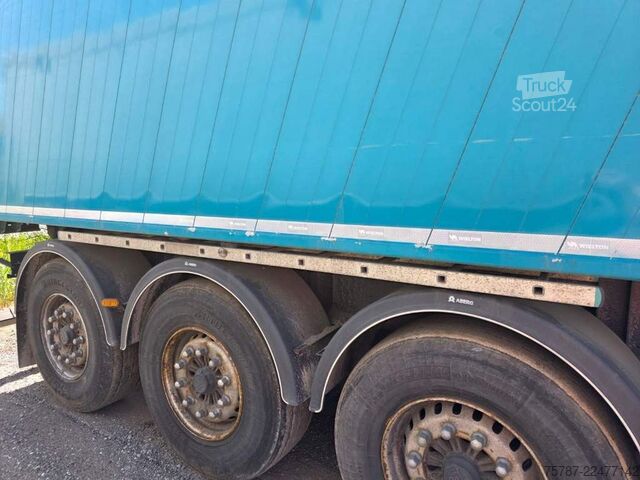 Полуприцеп-самосвал WIELTON 50 cbm Getreidemulde, Pendelklappe,Kornschieber