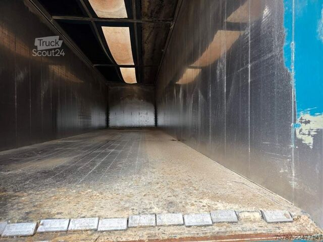 Sættevogn med walking floor REISCH 65 cbm Schubboden, Lift, SAF Scheibe