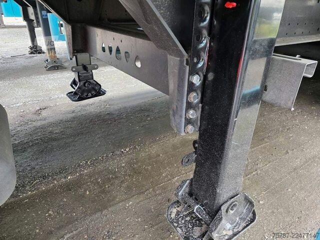 Sættevogn med walking floor REISCH 65 cbm Schubboden, Lift, SAF Scheibe