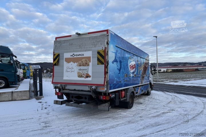 Camión frigorífico Mercedes-Benz Atego 1022 4x2 Kühlkoffer+HB / Swiss-Vehicle