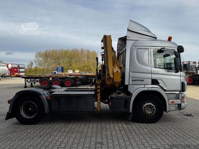 Camião-grua Scania P114-340 + HIAB 19-5 crane + remote / Euro-3 / ...