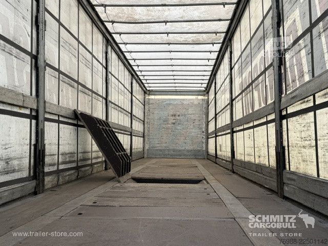 Open semitrailer with tarp Schmitz Cargobull Curtainsider Coil