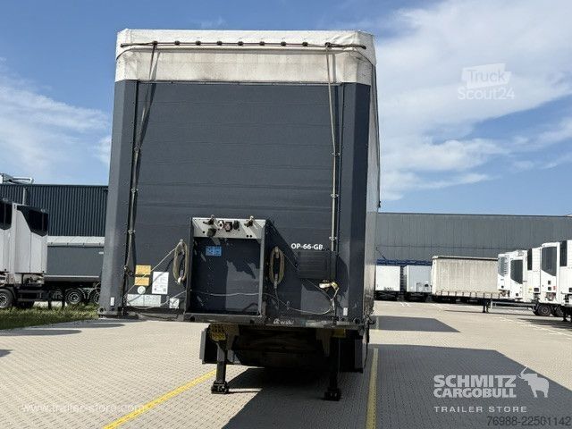 Open semitrailer with tarp Schmitz Cargobull Curtainsider Coil