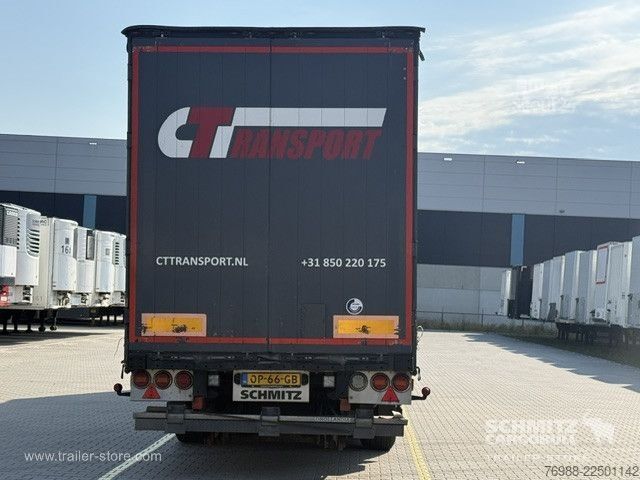 Open semitrailer with tarp Schmitz Cargobull Curtainsider Coil