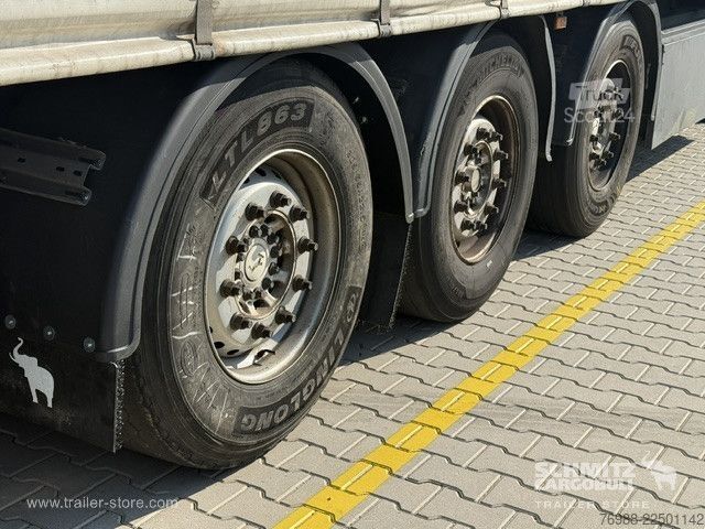 Open semitrailer with tarp Schmitz Cargobull Curtainsider Coil