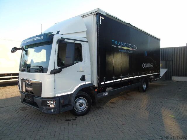 Schuifzeil MAN TGL 12.220 + LIFT + EURO 6 + LOW KM