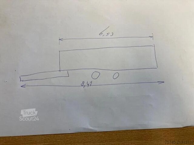 Piattaforma di carico GS Meppel AN-2000 2 axle