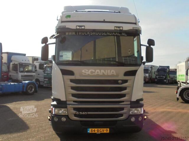 Châssis cabine Scania G 340 + Euro 6 + LNG + Manual+BDF