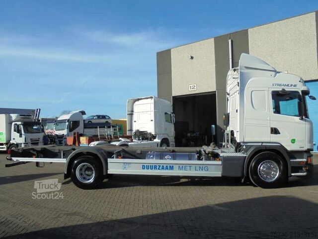 Châssis cabine Scania G 340 + Euro 6 + LNG + Manual+BDF