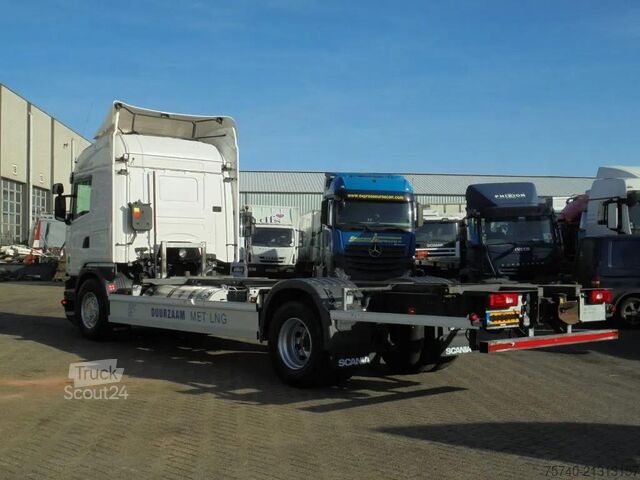 Châssis cabine Scania G 340 + Euro 6 + LNG + Manual+BDF