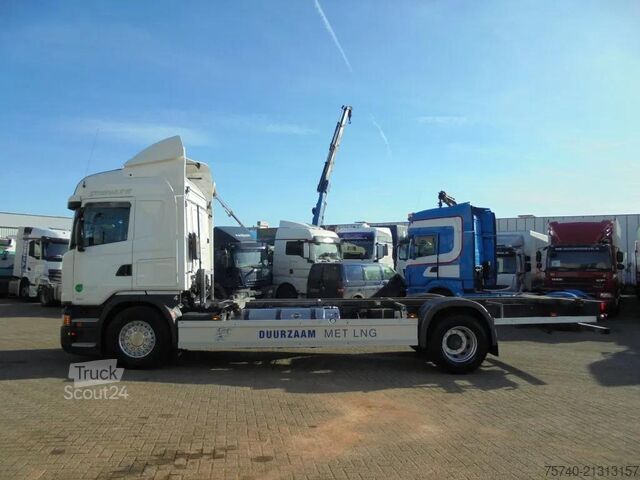 Châssis cabine Scania G 340 + Euro 6 + LNG + Manual+BDF