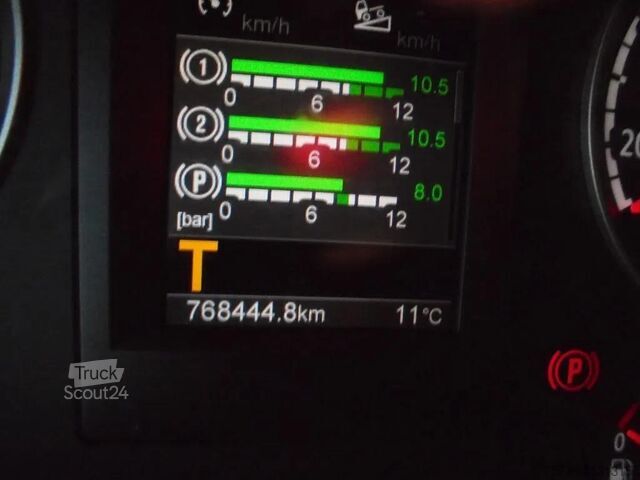الهيكل مع كابينة السائق Scania G 340 + Euro 6 + LNG + Manual+BDF
