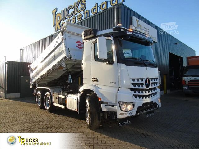 3-zijdenkipper Mercedes-Benz Arocs 3348 + TRI TIPPER + 6X4 + EURO 6