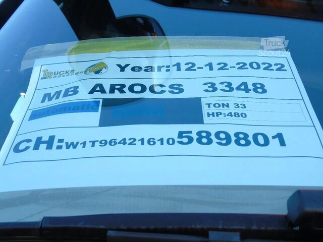 3 taraflı damper Mercedes-Benz Arocs 3348 + TRI TIPPER + 6X4 + EURO 6
