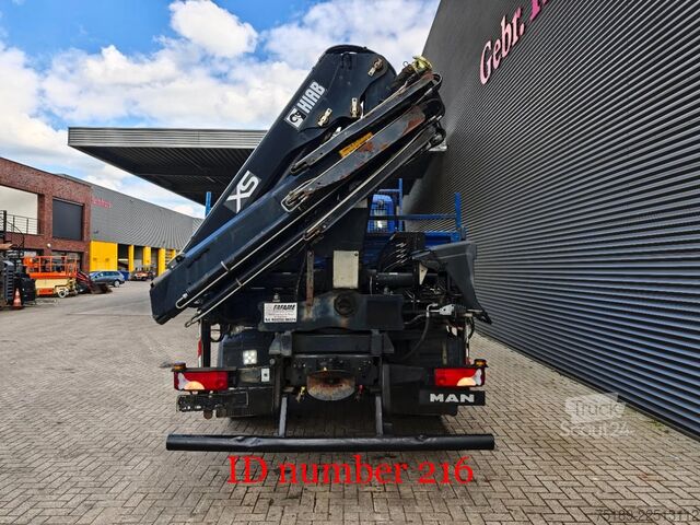 3-sānu pašizgāzējs MAN TGS 18.360 4x2 2 Seitenkipper Hiab 122 DS-3 Hiduo