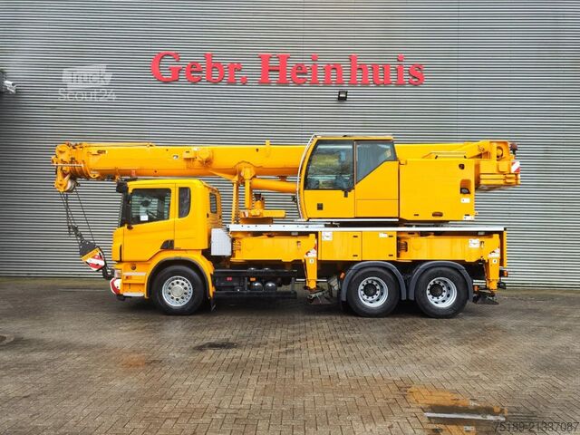 Crane truck Liebherr LTF 1035-3.1 Scania P380 6x4