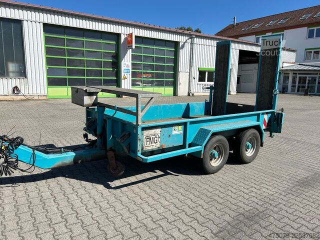 Tieflader Anhänger BLOMENRÖHR 545 - 5000 / Rampen / GG 5.000 kg / TüV 06-27