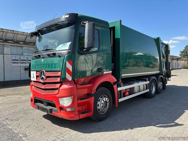 Müllwagen MERCEDES-BENZ Actros 2540 / Faun VarioPress 524 + Schüttung