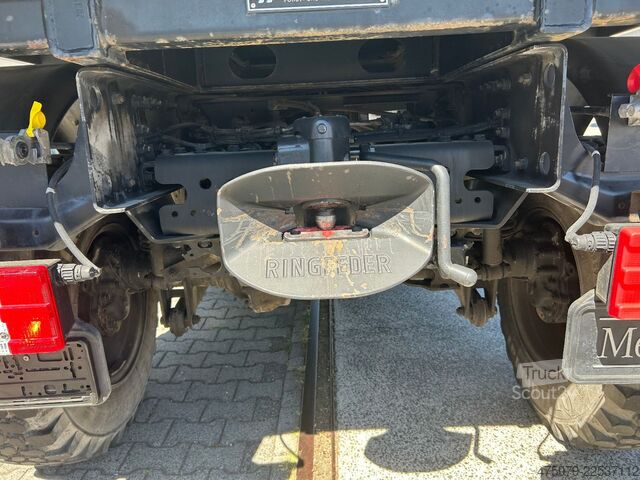 LKW mit Pritsche (offen) UNIMOG U20 / Palfinger PK 9001 + Funk