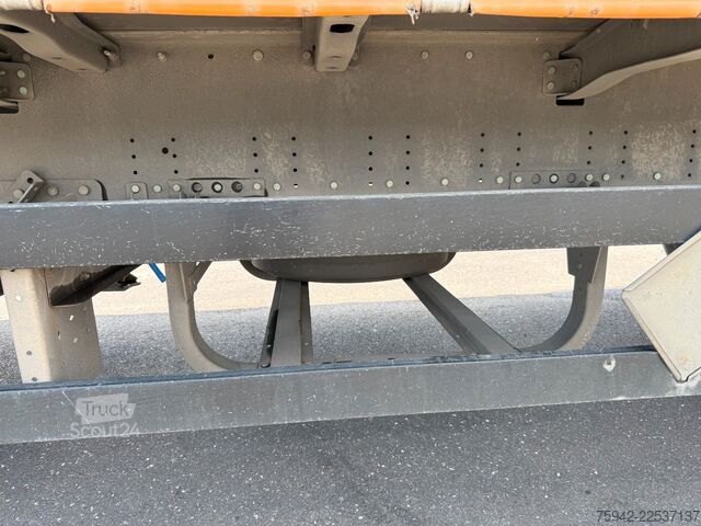 Open oplegger met zeil SCHMITZ CARGOBULL SCS 24/L EDSCHA XL GETRÄNKE