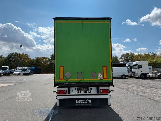 Open oplegger met zeil SCHMITZ CARGOBULL SCS 24/L EDSCHA XL GETRÄNKE