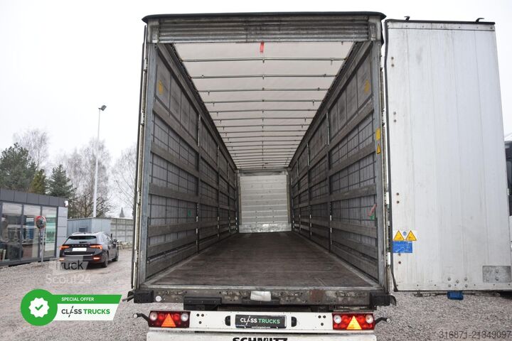 ανοιχτό ημιρυμουλκούμενο με μουσαμά SCHMITZ CARGOBULL SCS24/L Varios