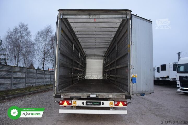 ανοιχτό ημιρυμουλκούμενο με μουσαμά SCHMITZ CARGOBULL SCS24/L Varios