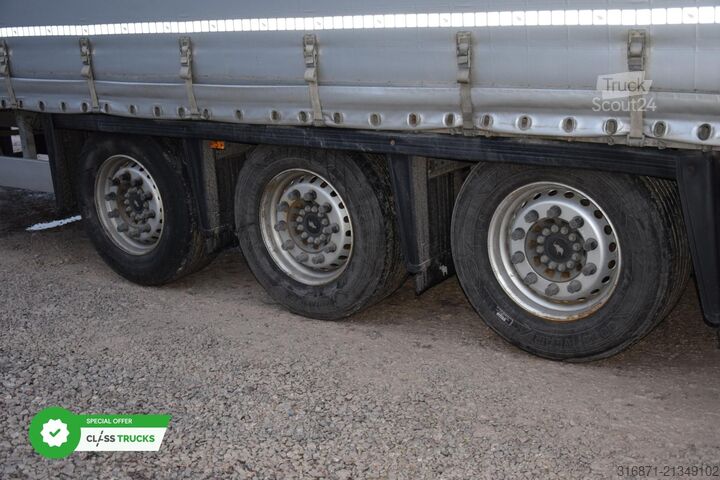 ανοιχτό ημιρυμουλκούμενο με μουσαμά SCHMITZ CARGOBULL SCS24/L Varios