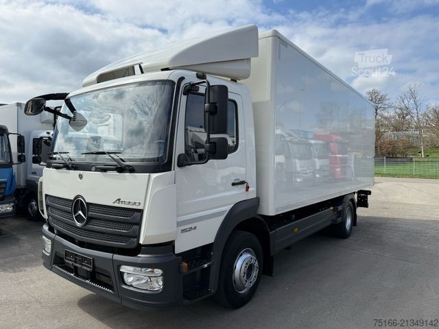 Vrachtwagen met bakwagen MERCEDES-BENZ ATEGO 1524 L Koffer 6,1 m LBW BÄR 1,5 T*NL 7,9 T