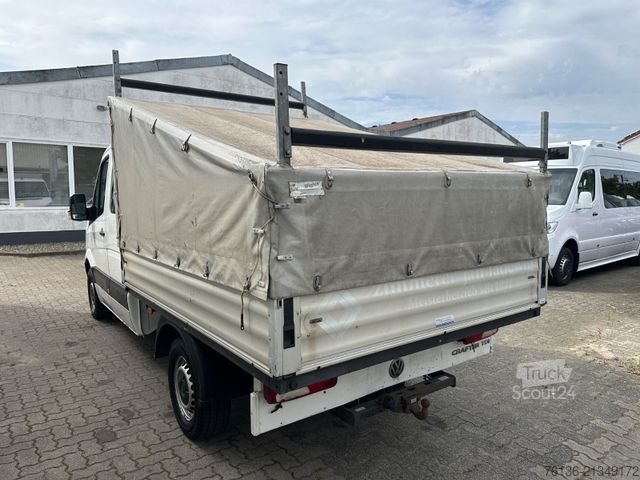 Transporter mit Pritsche & Plane VOLKSWAGEN Crafter Pritsche 35 mittel L2 Doppelkabine