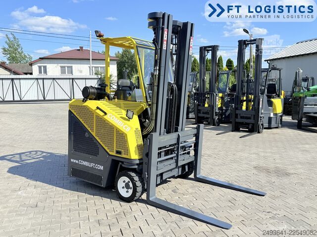 Dört yollu forklift Combilift CB3000 DIESEL TRIPLEX 5500 FREE-LIFT