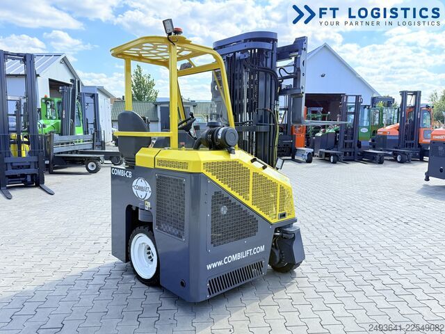 Dört yollu forklift Combilift CB3000 DIESEL TRIPLEX 5500 FREE-LIFT