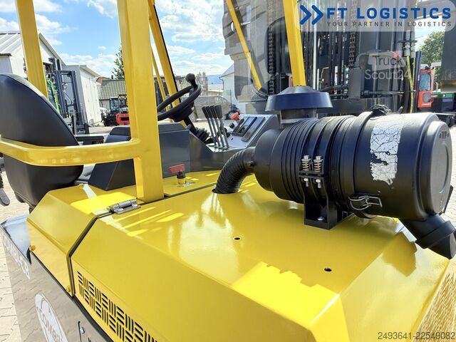 Dört yollu forklift Combilift CB3000 DIESEL TRIPLEX 5500 FREE-LIFT