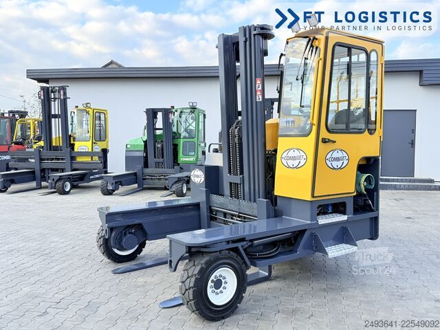 Dört yollu forklift Combilift C5000XL GAS TRIPLEX 5550 FREE-LIFT CABIN