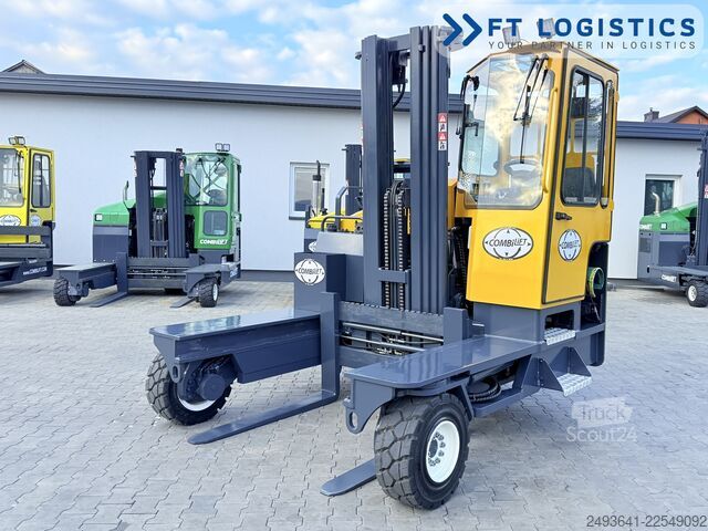 Dört yollu forklift Combilift C5000XL GAS TRIPLEX 5550 FREE-LIFT CABIN