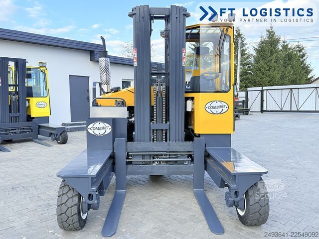 Dört yollu forklift Combilift C5000XL GAS TRIPLEX 5550 FREE-LIFT CABIN