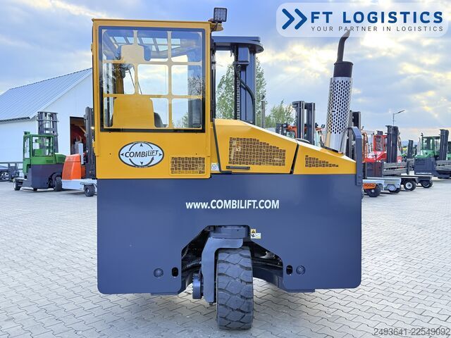 Dört yollu forklift Combilift C5000XL GAS TRIPLEX 5550 FREE-LIFT CABIN