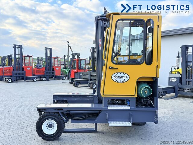 Dört yollu forklift Combilift C5000XL GAS TRIPLEX 5550 FREE-LIFT CABIN