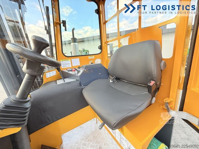 Dört yollu forklift Combilift C5000XL GAS TRIPLEX 5550 FREE-LIFT CABIN