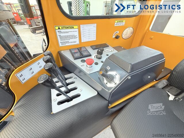 Dört yollu forklift Combilift C5000XL GAS TRIPLEX 5550 FREE-LIFT CABIN