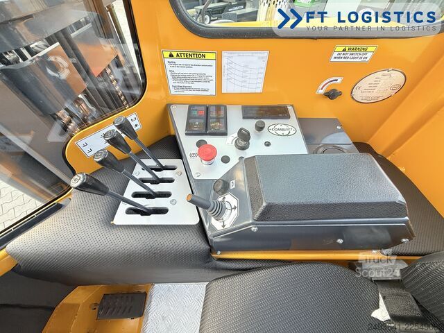 Dört yollu forklift Combilift C5000XL GAS TRIPLEX 5550 FREE-LIFT CABIN