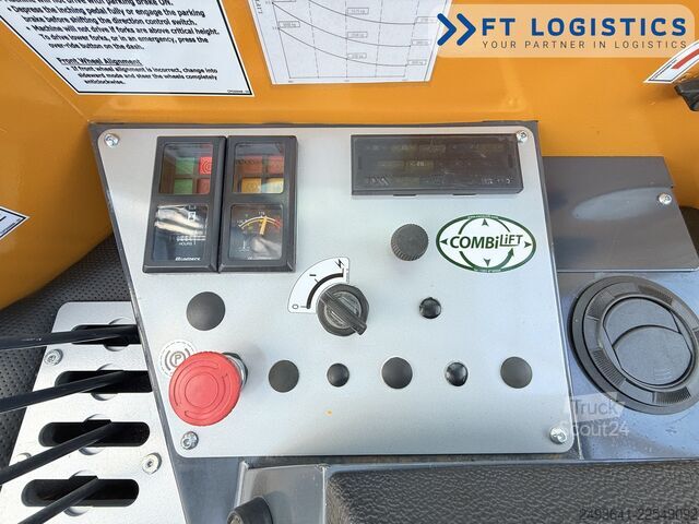 Dört yollu forklift Combilift C5000XL GAS TRIPLEX 5550 FREE-LIFT CABIN