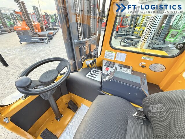 Dört yollu forklift Combilift C5000XL GAS TRIPLEX 5550 FREE-LIFT CABIN
