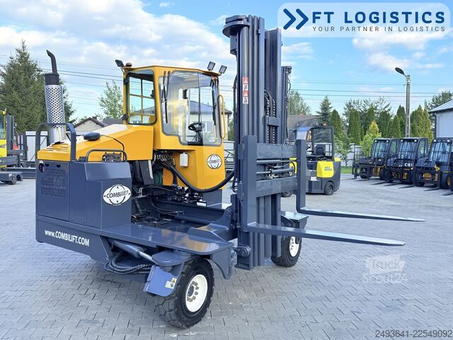 Dört yollu forklift Combilift C5000XL GAS TRIPLEX 5550 FREE-LIFT CABIN