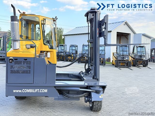 Dört yollu forklift Combilift C5000XL GAS TRIPLEX 5550 FREE-LIFT CABIN