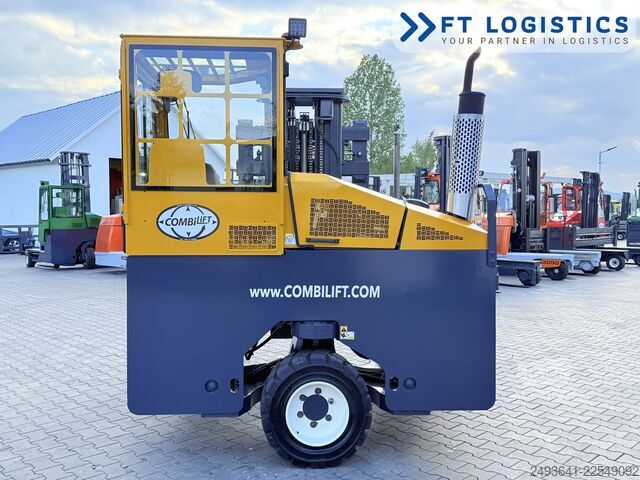 Dört yollu forklift Combilift C5000XL GAS TRIPLEX 5550 FREE-LIFT CABIN