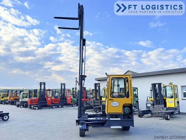 Dört yollu forklift Combilift C5000XL GAS TRIPLEX 5550 FREE-LIFT CABIN