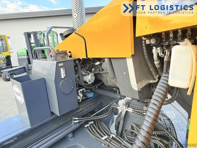Dört yollu forklift Combilift C5000XL GAS TRIPLEX 5550 FREE-LIFT CABIN